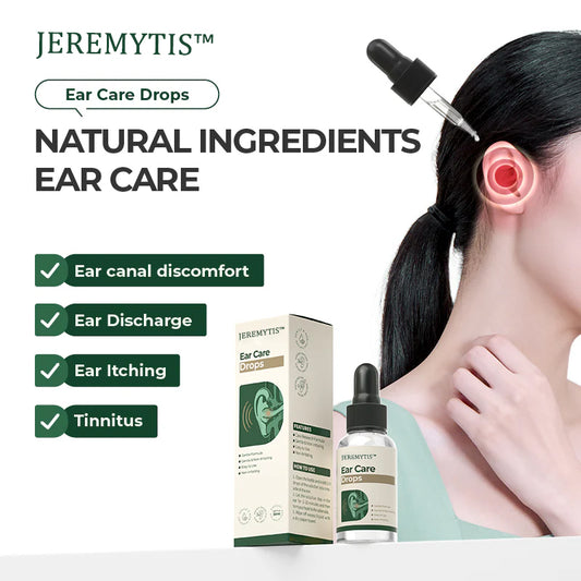 FDA-Registered - ✨Ear Care Drops – Plant-Based Formula