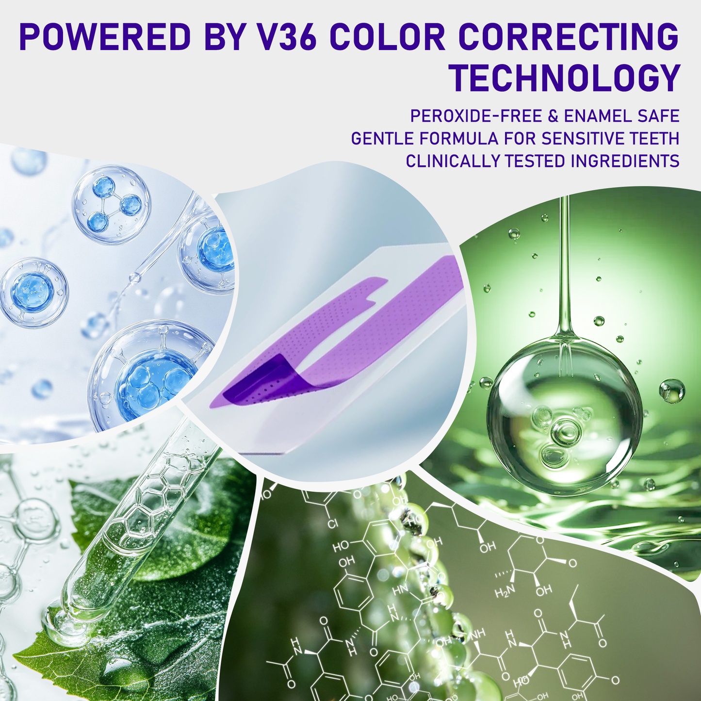 🔥V36 Whitening Strips – Professional Teeth Whitening at Home