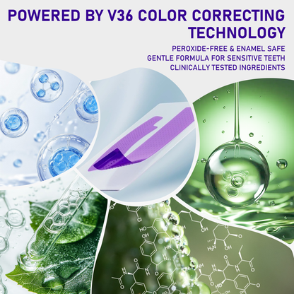 🔥V36 Whitening Strips – Professional Teeth Whitening at Home
