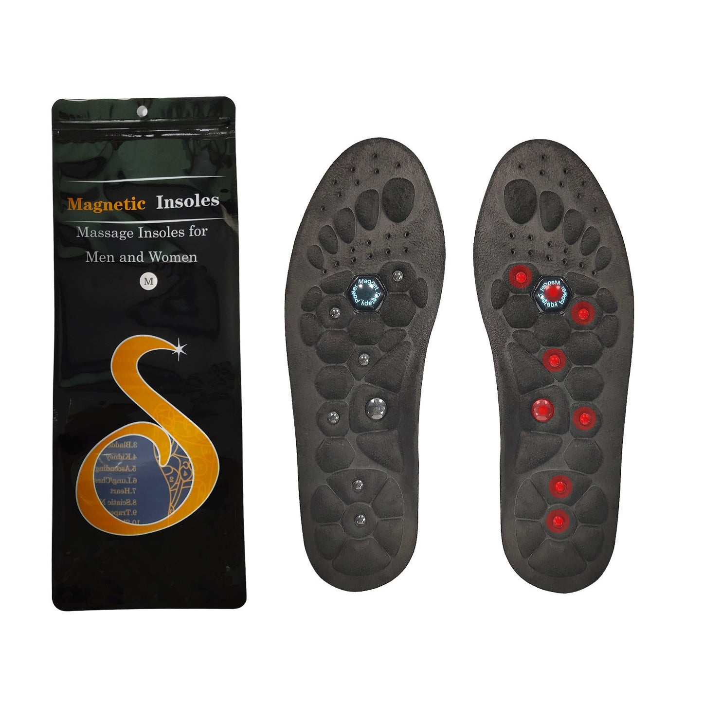 All-Day Comfort Insoles with Shock Absorption & High Arch Support