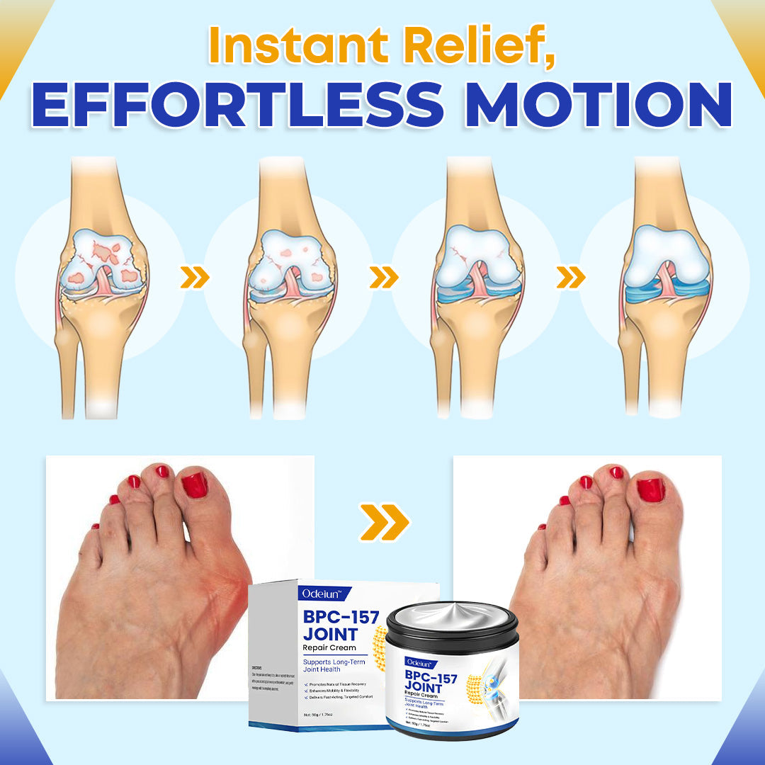 💪 ODEIUN™ BPC-157 Joint Repair Cream 🦵 | Fast Recovery, Pain Relief & Mobility Support ✨