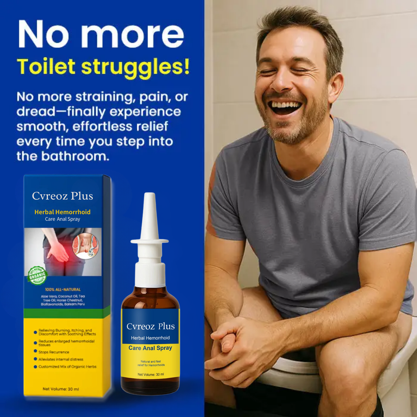 Aid Plus™ Herbal Hemorrhoid Spray