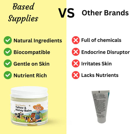 Tallow & Honey Balm - 2 oz