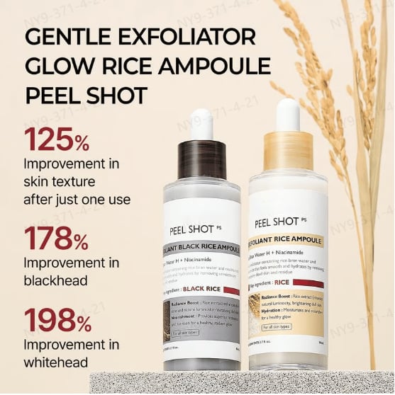Radiant Glow Rice Peeling Ampoule™