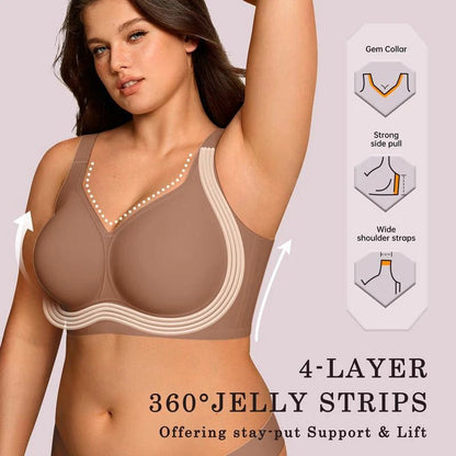 ❤️Just for you Comfort Essentials Full coverage wireless bra