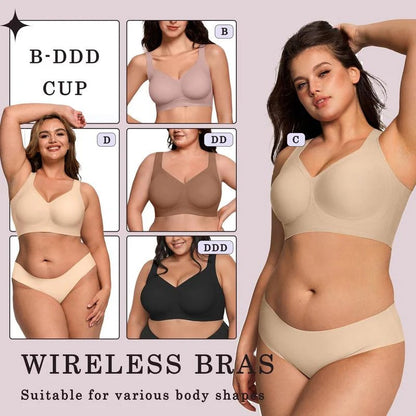 ❤️Just for you Comfort Essentials Full coverage wireless bra