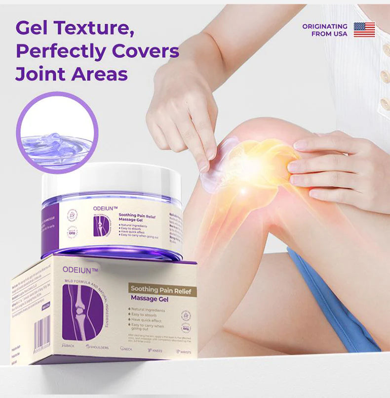 FDA-Registered | Pain Relief Gel – With Turmeric & Emu Oil for Arthritis & Joint Support